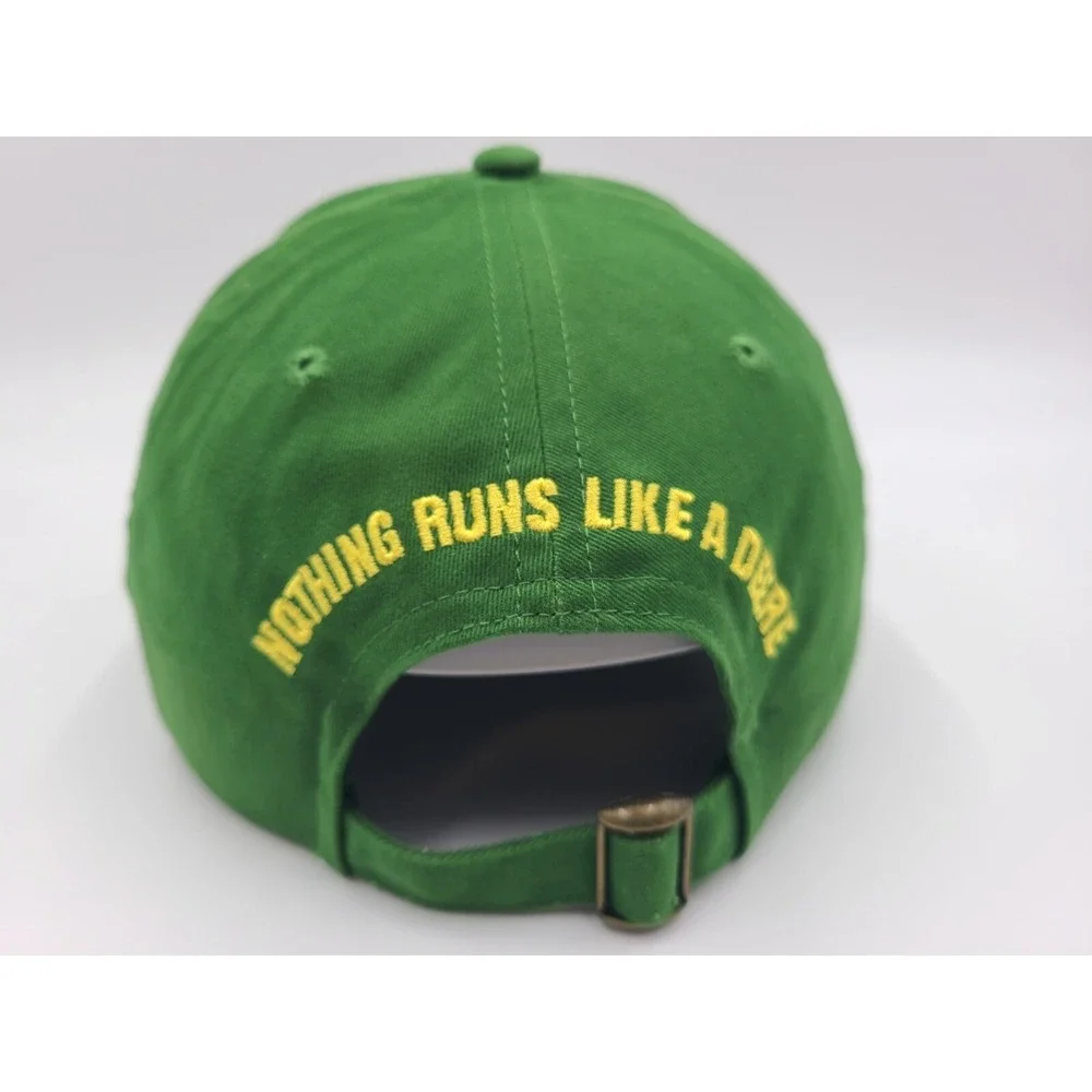 John Deere Nothing Runs‎ Like A Cary Francis Group Strapback Adjustable Hat Cap